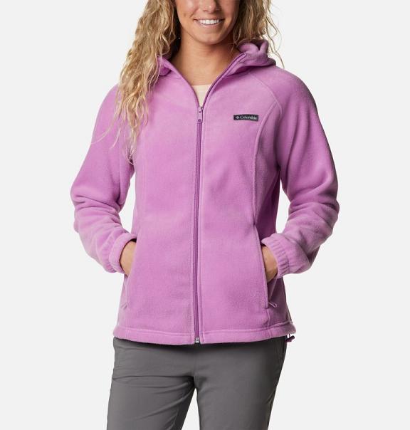 Columbia Benton Springs Fleece Jacket Pink For Women's NZ82693 New Zealand